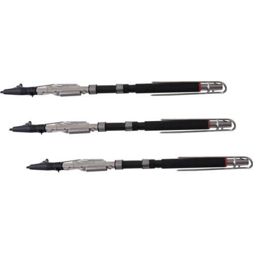 2.1m 2.4m 2.7m Stainless Steel Automatic Fishing Rod Spinning Telescopic Automatic Spring Fishing Pole Sea River