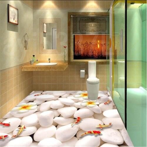 Beibehang Custom paste 3D painting to wear non-slip waterproof thickening self-adhesive mural decorative 3d wall panels