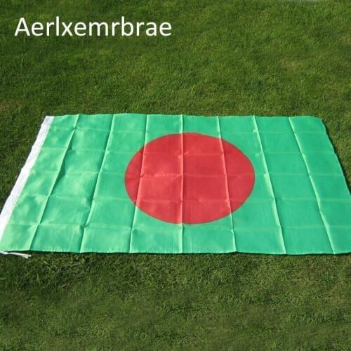 Free shipping aerlxemrbrae flag Bangladesh Asia National Flag All Over The World hot sell goods