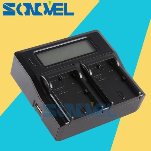 LCD Dual Channel Battery Charger EN-EL15 for Nikon EN-EL15a D7500 D7200 D7100 D7000 D810a D800E D750 D610 D600 V1 MH-25