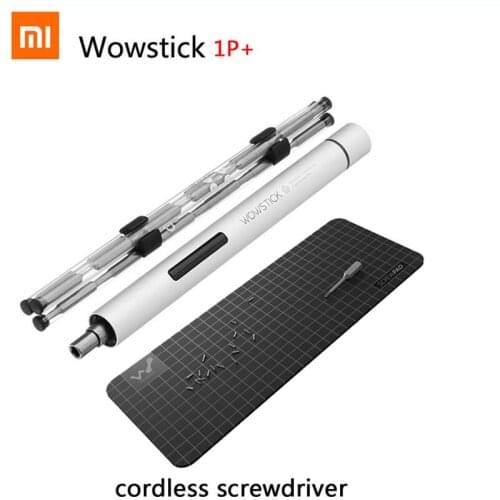 Xiaomi Mijia Wowstick 1p+ Electric Screwdriver Kit Cordless Power Screwdriver Multi-Positional S2 Aluminum Alloy Phone Repair
