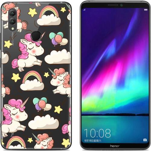 Ready Stock Phone Case For Huawei Honor Note 10 6.95-inch Art Painted TPU Silicone Cover Soft Case
