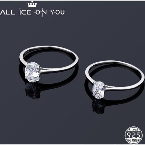 Oval Gold Plated Luxury 925 Sterling Silver 0.5-1CT D Color Moissanite Ring VVS1 Jewelry Wedding Diamond 4law Ring Women Gift