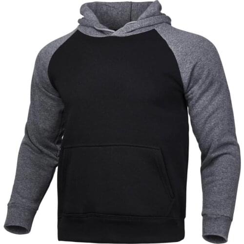 2020 mens long sleeve Hoodie Pullover mens oversized pocket warm thick 4XL autumn winter coat