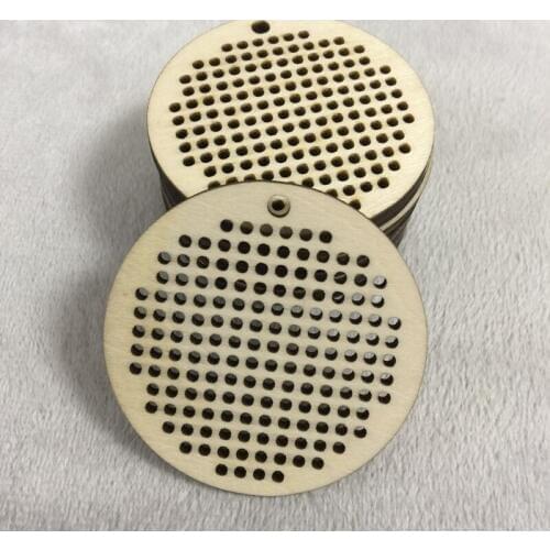 Small Circle Blanks Pendant for Counted Cross Stitch Kit