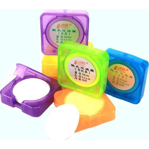 One box Lab Organic-system Nylon Material 13mm/25mm/47mm/50mm/60mm Millipore Membrane filter