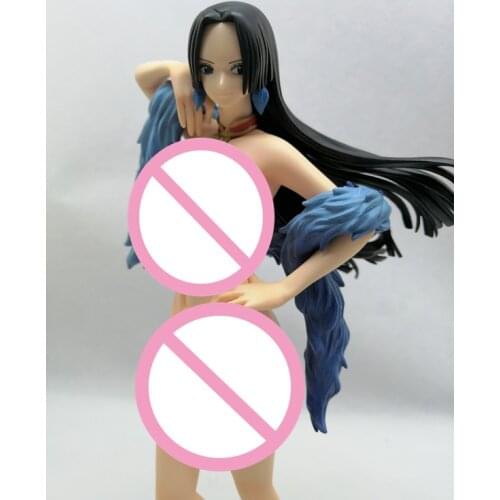 One piece anime Boa Hancock huge breast 1/5 naked anime figure