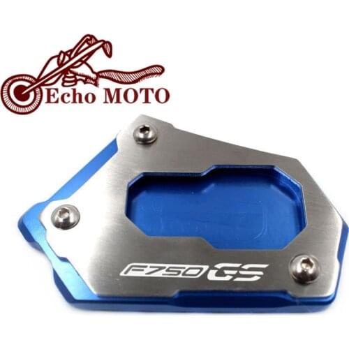 Motorcycle CNC Kickstand Foot Side Stand Extension Pad Support Plate Enlarge For BMW F850GS F750GS F850 F750 GS F 750 GS F 850