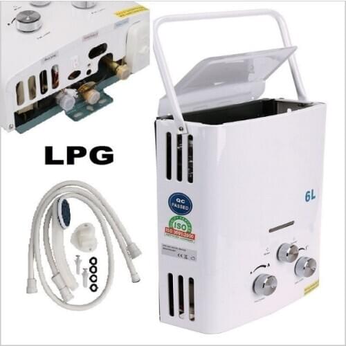FVSTR CARVN 6L LPG Gas Water Heater Hot Sales Time Limited For Thermostatic Tankless Instant Bath Boiler Shower Head