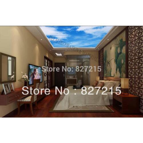 S--3988 /Print Ceiling tiles /PVC Stretched Ceiling Film/Home or Ceiling Decoration/Function as Ceiling Panel