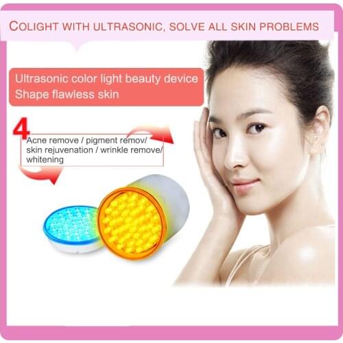 Blue IPL LED Skin Rejuvenation Red 4 Yellow Light Skin Care Tighte color Acne Photon Collagen Whitening Therapy Device for face