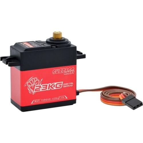 SURPASS HOBBY 23KG Semi Aluminum Frame Digital Steering Gear Extended Version RC Car Accesorries RC Car Servo