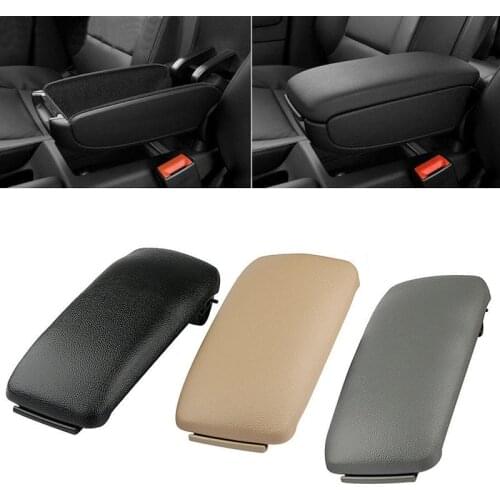 Lofty Richy For Audi A3 8P A5 2003-2012 Pu Leather Center Console Arm Rest Storage Box Lid Cover Armrest Latch cover Car Pad