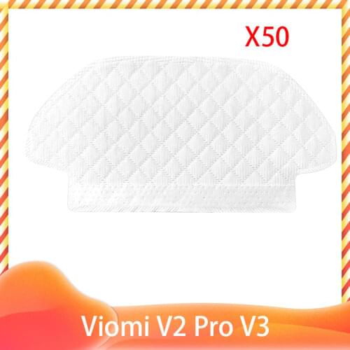 Disposable mop Replacement for Viomi V2 Pro V3 Robot Vacuum Cleaner Spare Parts Consumption Suit