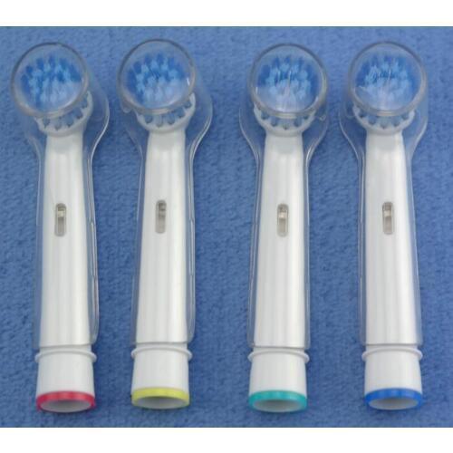1021 4PCS Travel Electric Toothbrush Head Protective Cover With 4pcs/pack EB-25A Sensitive Clean electric toothbrush heads