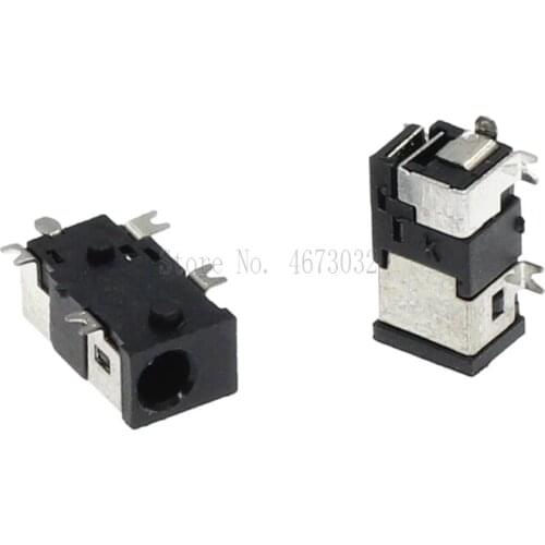 20PCS DC-041 DC Power Jack Socket dc connector Adapter interface 041 DC041 2.5*0.7mm Supply Jack Socket Panel Mount plug