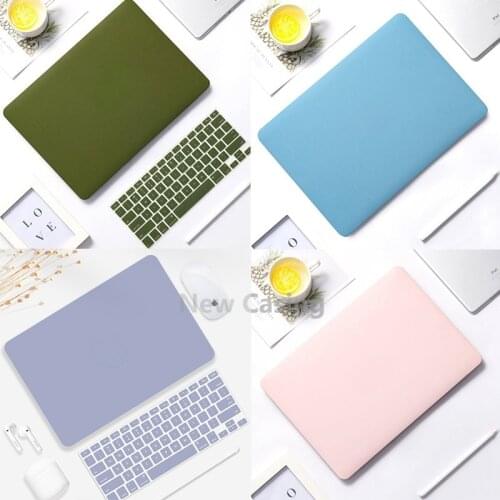 New arrive Laptop Case For Apple MacBook Air Pro Retina M1 13 15 inch 2020 Case For A1466 A2179 A2289 With Free Keyboard Cover