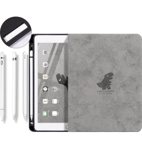 For Ipad Pro 12 9 11 Case 2020 Silicone Case with Pen Slot Soft Cover All-inclusive Anti-fall Protective Shell