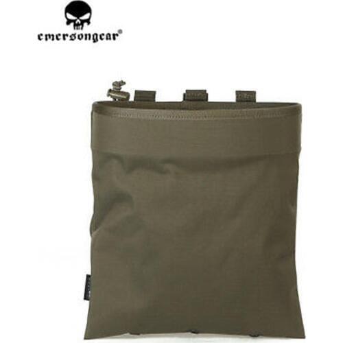 Emersongear Magazine Recycling Dump Pouch Tactical Molle Pouch EM6032 Range Green