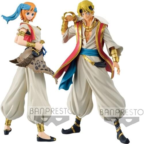 Cuteanime 100% Original Banpres Onepiece Figure Sabo& Nami TREASURE CRUISE Figure PVC Action Model Toys Anime