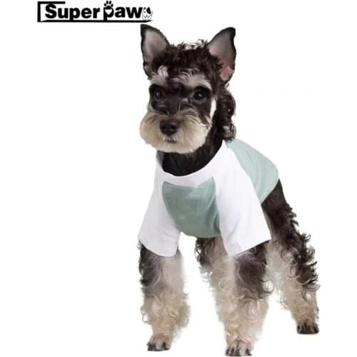 Cute Pet Dog Purple Summer T-shirt Vest Clothes For Small Medium Dogs Clothing Apparel Yorkie Schnauzer Pomeranian Pug ZJC30