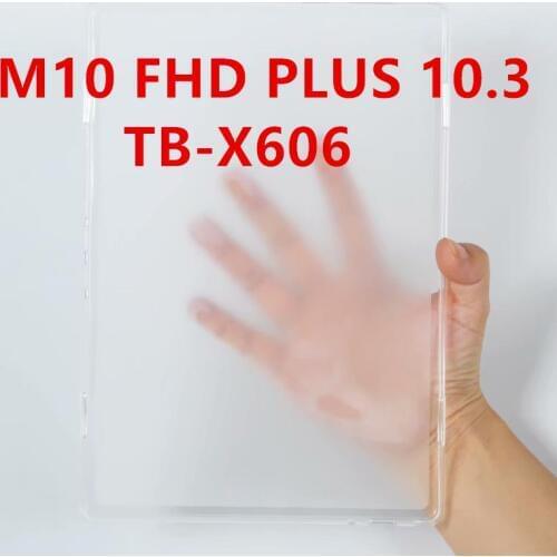Soft TPU Case For Lenovo Tab M7 M8 M10 plus 10.3 FHD TB-X606 Silicone Tablet Transparent Back Cover Tb-7305x Tb-7305i Tb-7305f