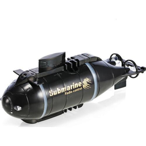 Updated Version Happycow 777-216 Mini RC Submarine Speed Boat Remote Control Drone Pigboat Simulation Model Gift Toy Kids