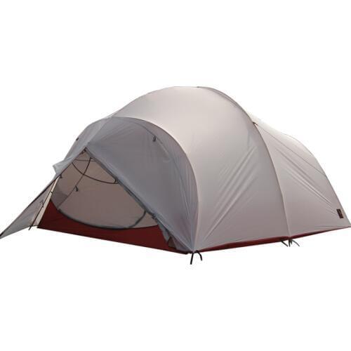 Hillman 3-4 Person Professional Use Aluminum Poles Ultralight Double Layer 20D Coated Silicon Waterproof Windproof Camping Tent