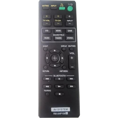 Remote Control Replace For Sony RM-ANP106 SA-CT260H SA-CT260 RM-ANP114 AV Home Theater System Sound Bar