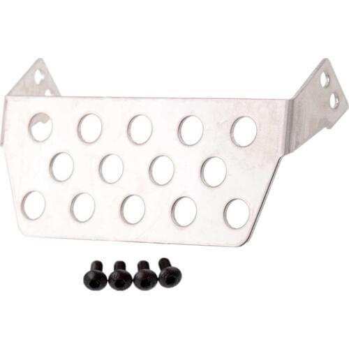 RC Cars Aluminium Alloy Front Rear Chassis Armor Protection Plate For 1/10 1:10 RC Crawler Car Traxxas RC4WD TRX-4 TRX4 T4