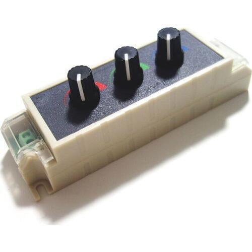 RGB LED Strip Light Dimmer Adjustable Controller DC12V-24V 9A / 3A Each Color