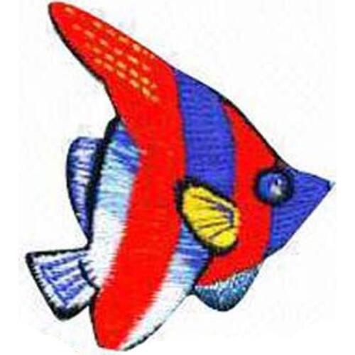 Cute Goldfish Embroidery Patches Made by Twill with Heat Cut Broder and Iron On Backing MOQ 50pcs Free shipping by Post