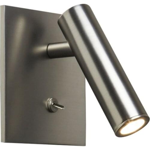 Tokili Светильник Sconce Reading Lights for Home Recessed LED Bedside Wall Lamp Adjustable Aplique Pared Éclairage d'Intérieur