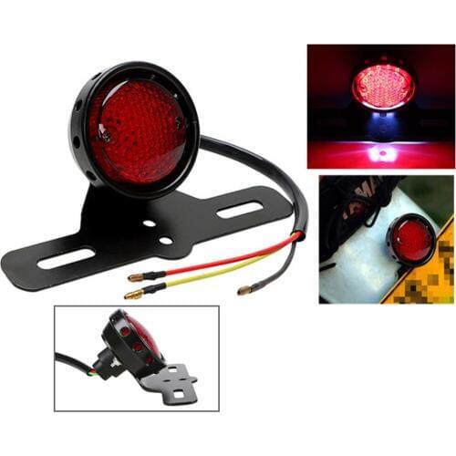 Universal Motorcycle Rear Tail Light Lamp For Chopper Cafe Racer