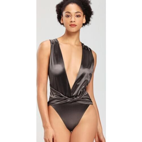 Women One Piece Bikini Sexy Beach Bathing Suits 2020 Summer Women Swimwear High Waist Wire Free Solid Elegant Fashion New Bikini