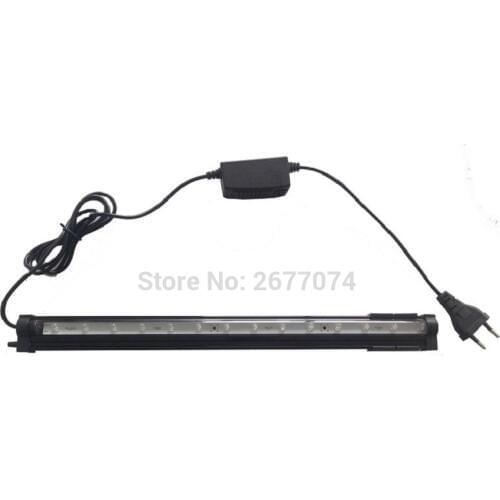 2W 14LED 7color Bubble lamp Multicolor Aquarium Fish Tank Waterproof LED Light Bar Submersible Down Lamp 38CM JTFL087 1PCS