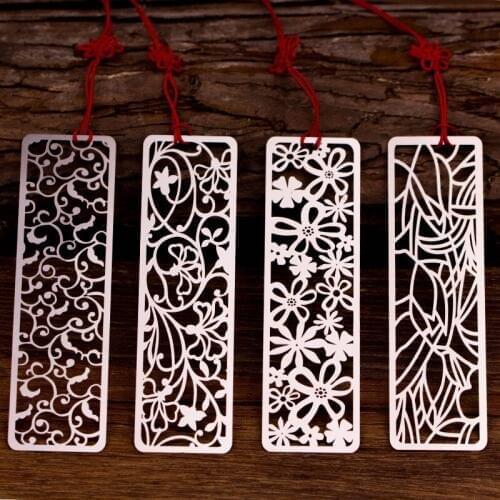 1pcs Classical Chinese art metal bookmark Chinese fashion exquisite stationery stationery retro gift