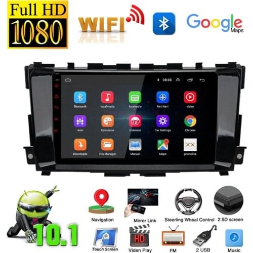 Car Electronics DVR/Dash Android 10.1 Car DVD Player GPS Navi Radio Stereo Wifi For Nissan Teana Altima Car Radios 2020 New