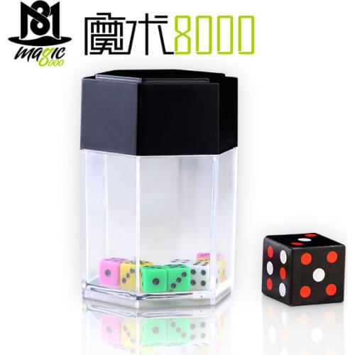 Medium magic tricks bombing dice magic dice magic toy props
