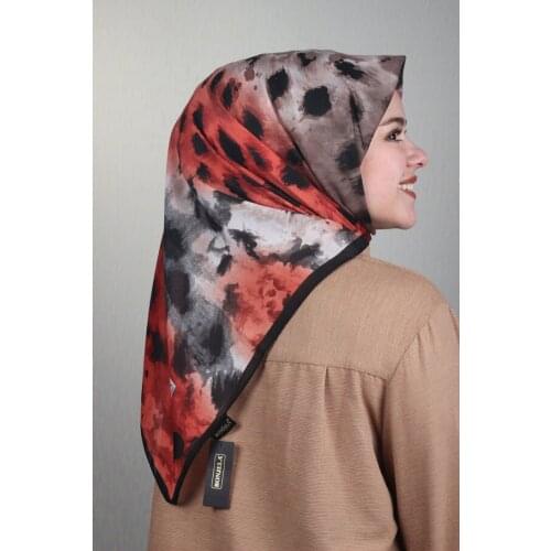 BONJELA PATTERNED COMFORT SCARF-DESEN-06-RENK-09
