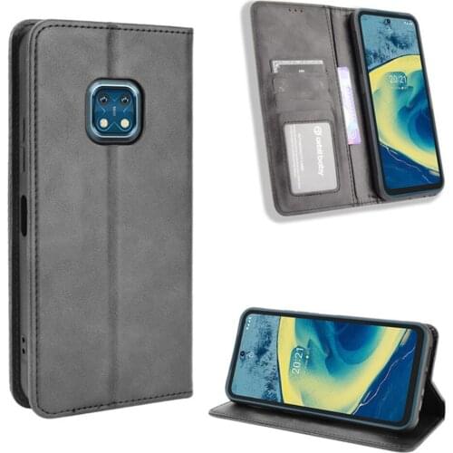 For Nokia XR20 Case Luxury Flip PU Leather Wallet Magnetic Adsorption Case For Nokia XR20 XR 20 NokiaXR20 Phone Bags