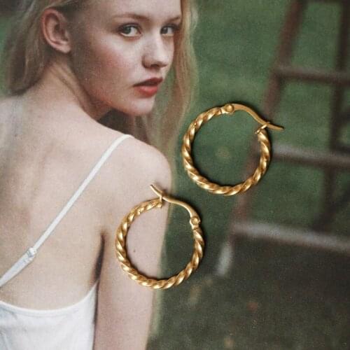 Women's Gold Earrings CHOZON China