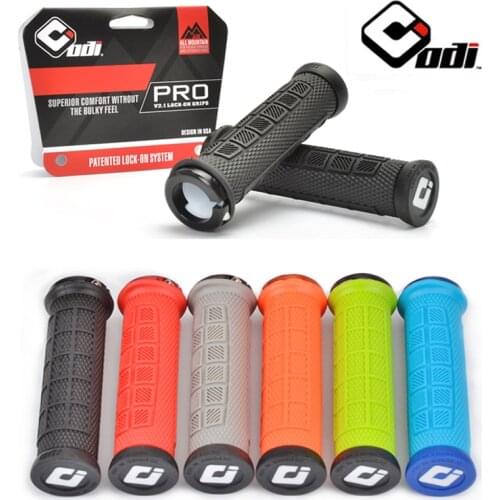 ODI Elite Pro V2.1 Lock on Grips for MTB Mountain Bike Grips Handlebar Mountain Bike Grips Alluminium Alloy+Silica Gel ODI Grips