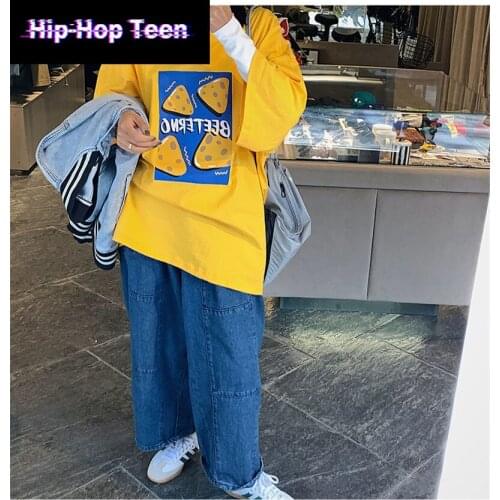 Hop Hip Teen Basic T Shirt Men Summer New Oversized Tees Casual Loose Tshirt Korean O Neck Female Tops Streetwear Oversize 4Xl