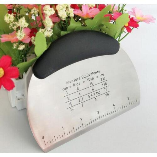Scraping blade shovel cut knife blade scale scraper bread nougat silicone scraper baking tool