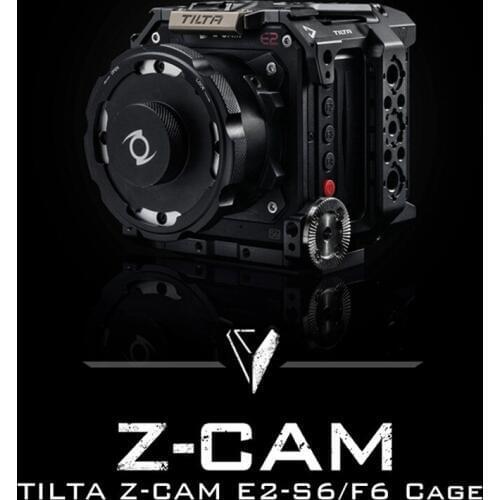 Tilta Z-CAM camera Cage for Z-cam E2-S6/F6/F8 Black Cage Side Focus Handle R/S Z Cam E2-S6 F6 F8 dslr rig Cage Top handle