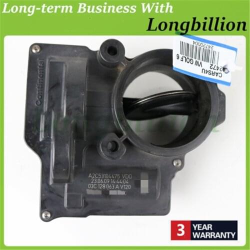 1PCS Throttle Body A2C53104475 A2C59511700 For VW Audi SEAT SKODA 1.4 TSI TFSI Remanufactured