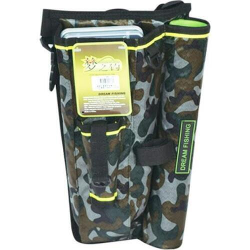 Mounchain Multifunction Large Capacity Fishing Tackle Storage Bags Waist Chest Bag Fly Fishing Rod Bag Fishing Pocket