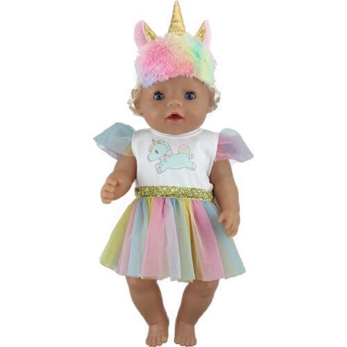 Fashion new suit For 17 Inch Baby Reborn Doll 43cm Clothes
