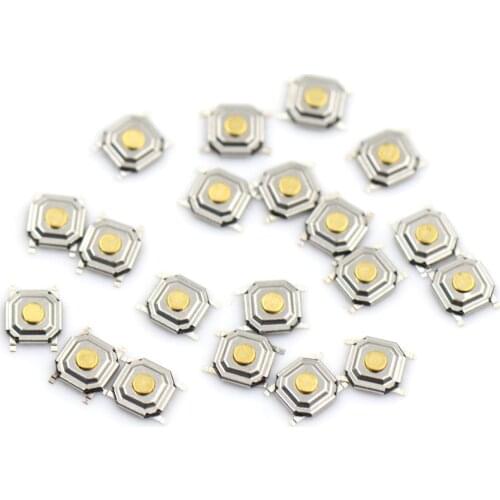 Wholesale 20pcs/lot 4*4*1.5mm Light Touch Switch SMD4 ON/OFF Touch Button Touch Micro Switch 4*4*1.5 Keys Button SMD 4pin